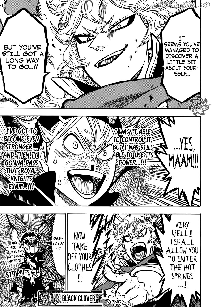 Black Clover chapter 110 image 20